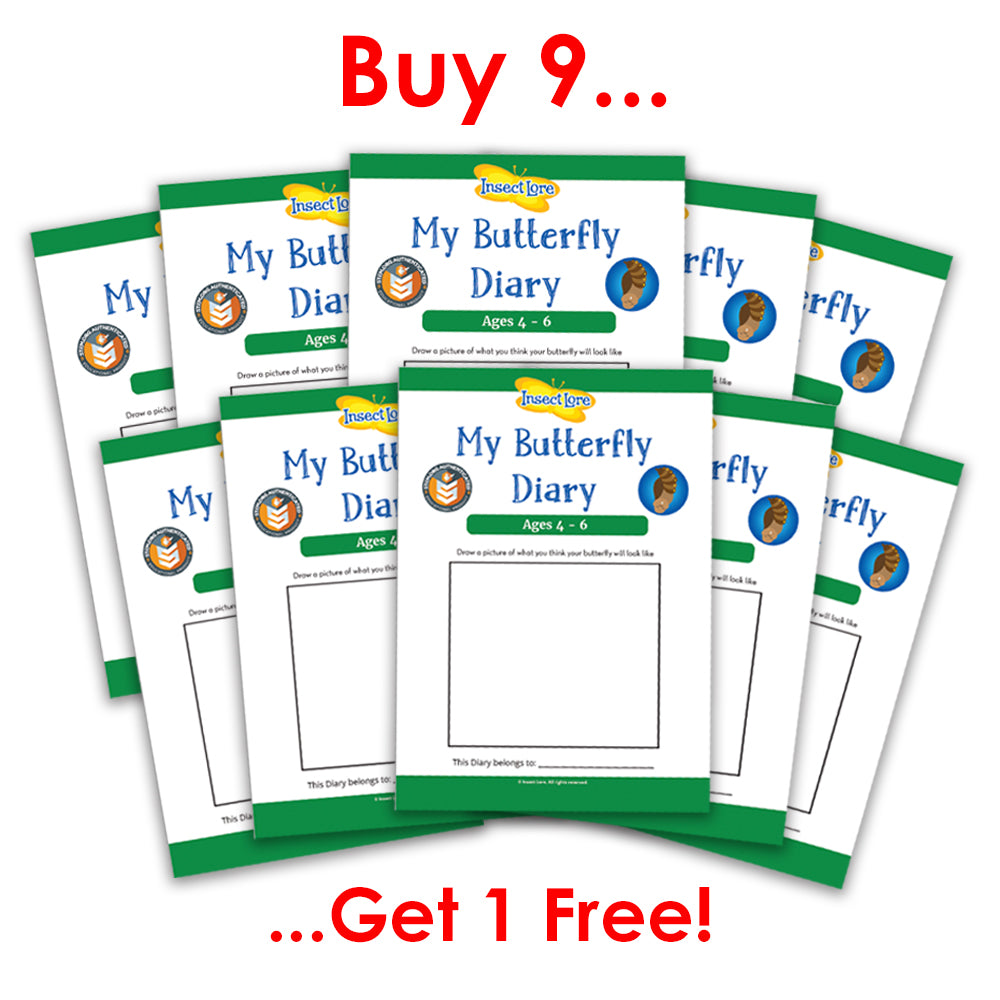 Mon journal des papillons (4-6 ans) 