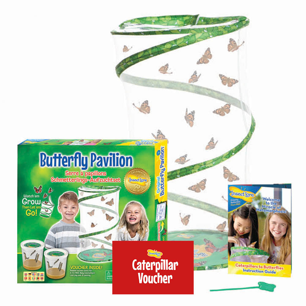 Butterfly Pavilion with 6-10 LIVE Caterpillars