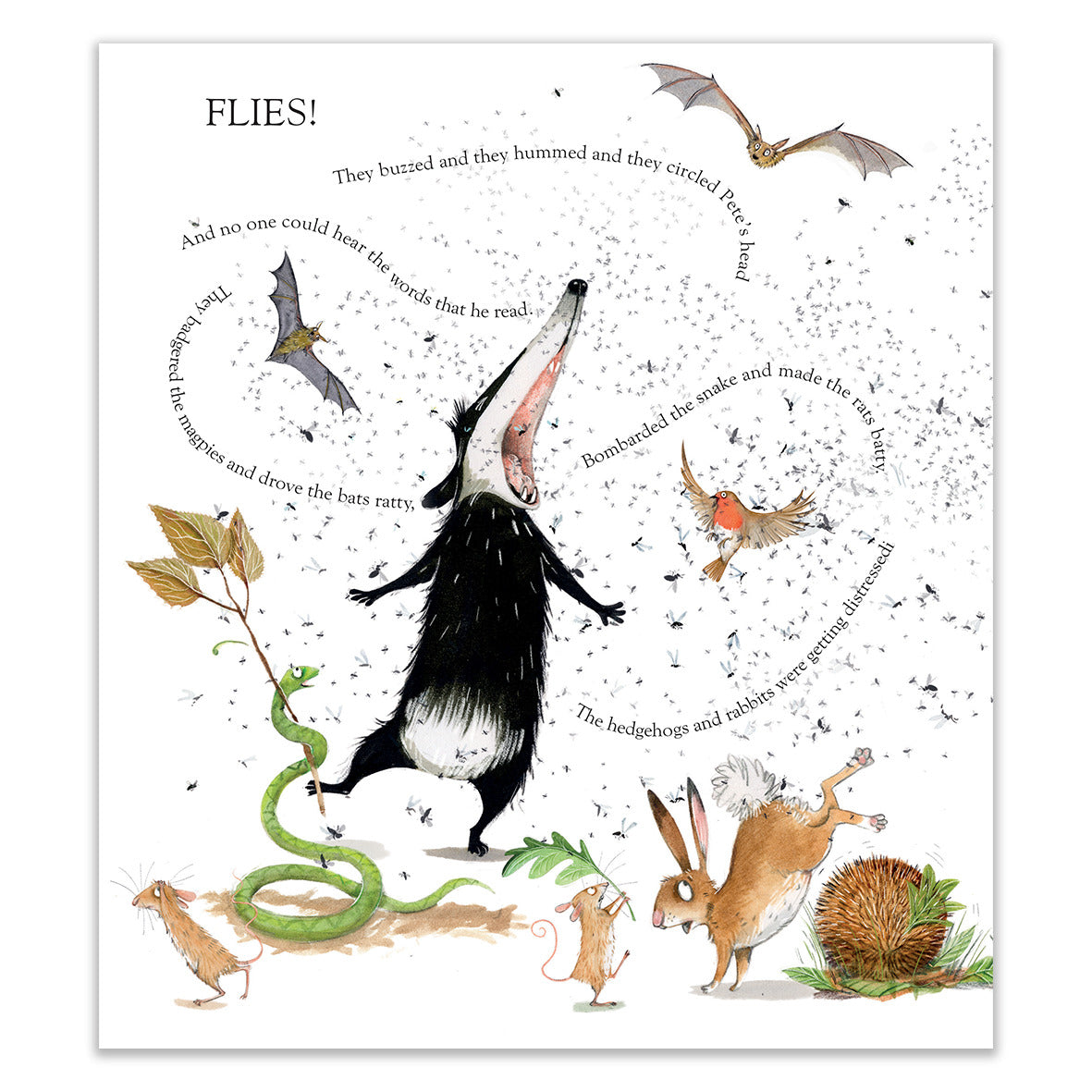 Bothered By Bugs Book - Inside page