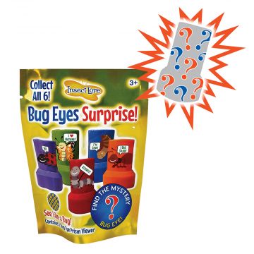 Bug Eyes Surpise packaging. Mystery Bug Eye in each package.