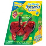 Buzzerks Eyewear. Red Ant Bug Goggles which make you look like a bug while seeing how a bug does!