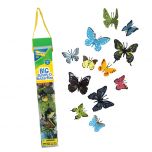 Bunch O Butterflies in and out of Packaging. Contains 18 realistic butterflies from around the world.  