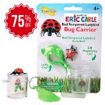 The World of Eric Carle Bad-Tempered Ladybird Bug Carrier. Little bugs will be kept safe for observation in this handy little bug viewer.  Breathing holes in the lid ensure bugs are comfortable while the 3x magnification lens is great for a close up look