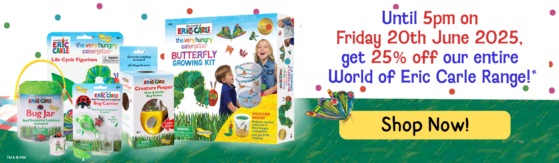 25% off World of Eric Carle items